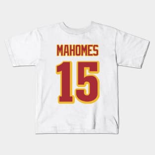 Patrick Mahomes Splatter Kids T-Shirt